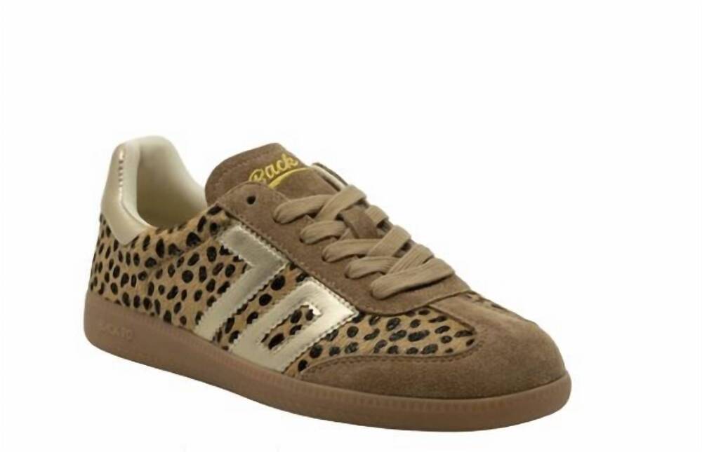 NEW BACK 70 women's cloud w26 shoes in leopard gold